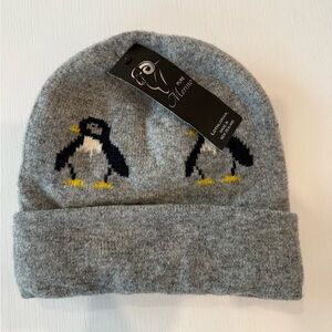 Gray Penguin Beanie